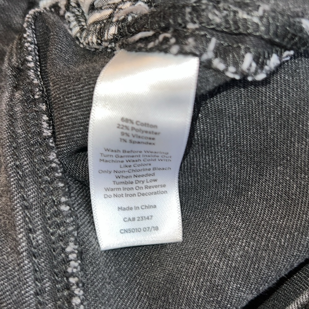 Talbots Black Limited Edition High-Rise Jegging Ankle 4P - Picture 7 of 9